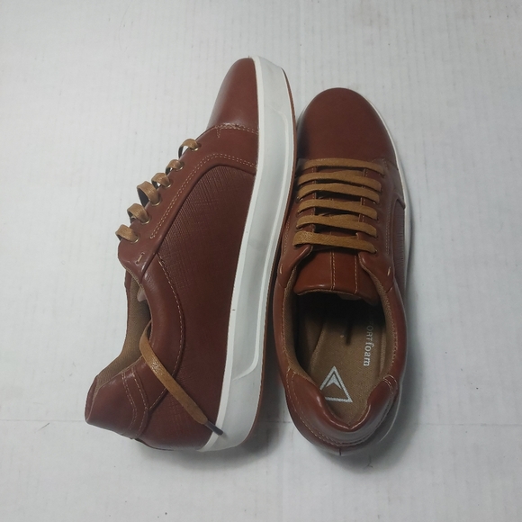 NWNB Vance Co. ComfortForm Men's Brown Lace-up Sneakers Size 11M - Picture 9 of 12